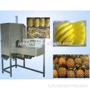 Pineapple peeling machine cutting machine